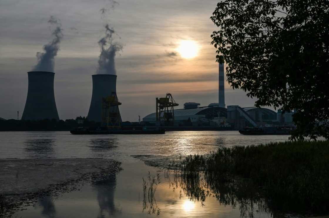 The Wujing coal-fired power station in the Chinese city of Shanghai The Wujing coal-fired power station in the Chinese city of Shanghai