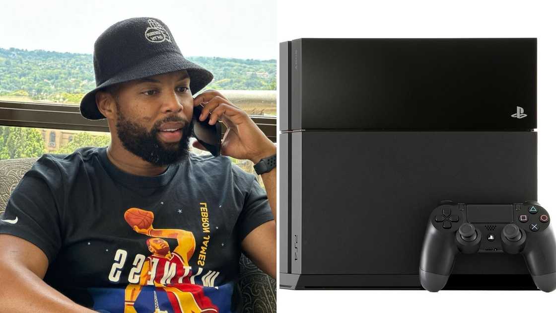 Sizwe Dhlomo gifted a fan a PlayStation 4 console