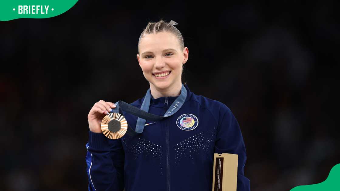 Jade Carey at the 2024 Paris Olympics