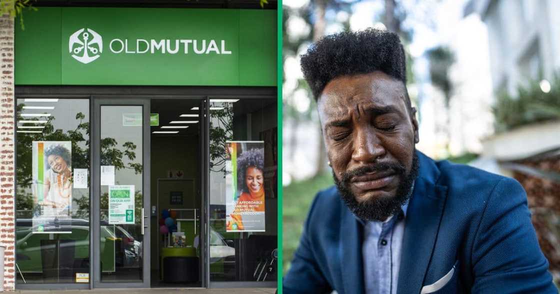 A man in a TikTok video went viral after he caused a scene at Old Mutual A man in a TikTok video went viral after he caused a scene at Old Mutual