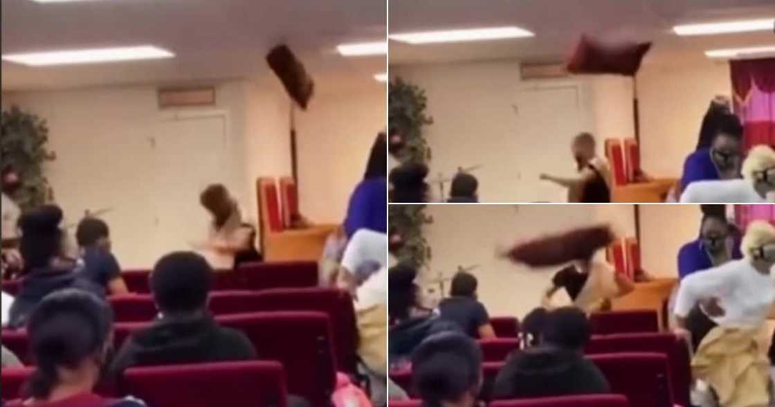 TikiTok, Church, Congregation, Bizarre, Dancing, Praise,
Footage, Pastor, Flings, Congregant, Viral, Online,
Social media, Reacted, Hilarious, Clip, Video