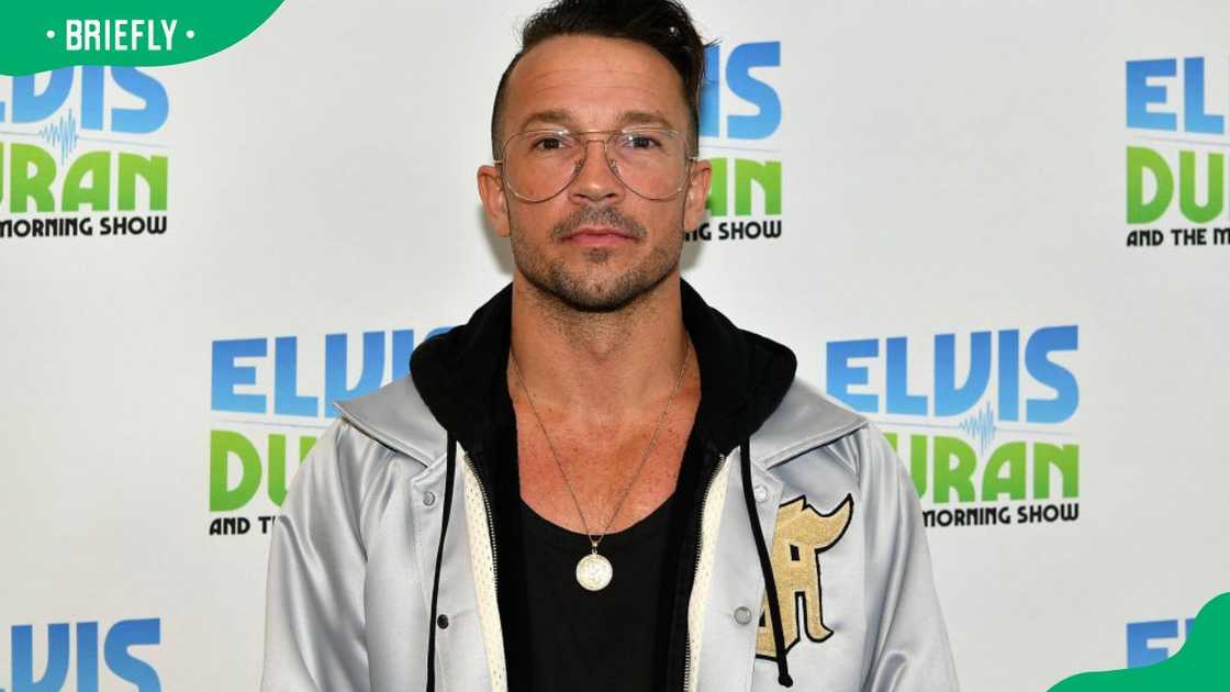 Carl Lentz at New York City’s Z100 Studio in 2017 Carl Lentz at New York City’s Z100 Studio in 2017