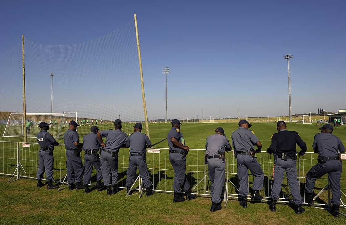 South African police officers were on duty in KwaZulu-Natal South African police officers were on duty in KwaZulu-Natal