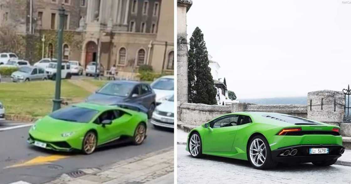 Lamborghini spotted at UCT Lamborghini spotted at UCT