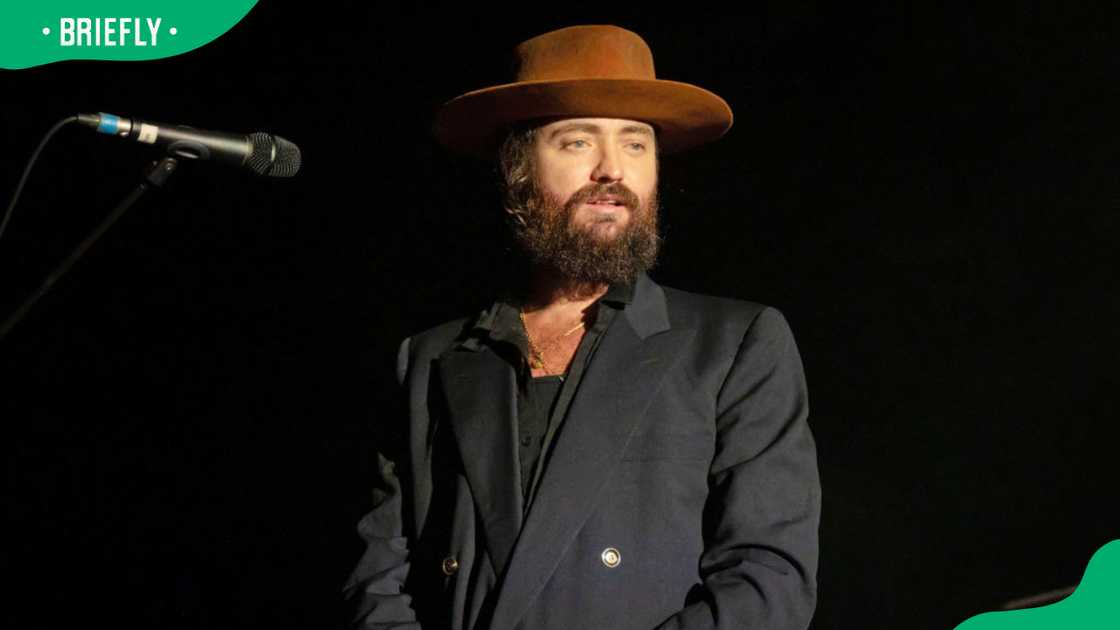 RY X during a 2022 concert at the Tempodrom in Berlin, Germany