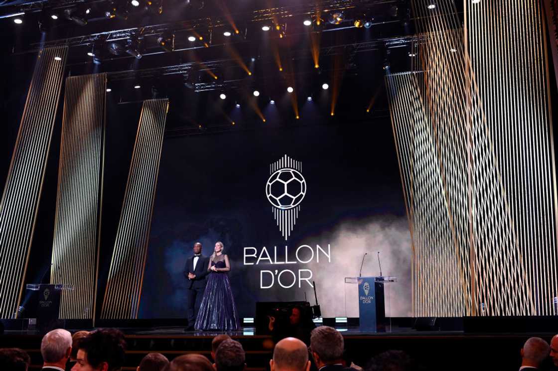 Théâtre du Châtelet, 2024 Ballon d'Or ceremony, Didier Drogba, Vinicius Junior, Rodri, Aitana Bonmati