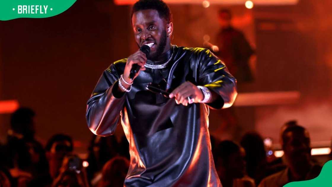Diddy during the 2022 Billboard Music Awards at the MGM Grand Garden Arena Diddy during the 2022 Billboard Music Awards at the MGM Grand Garden Arena
