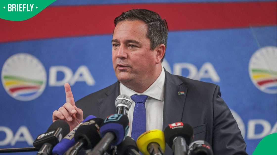 John Steenhuisen announced that he would not be standing for re-election John Steenhuisen announced that he would not be standing for re-election