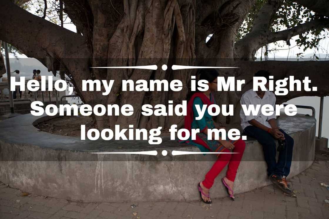 The worst pick up lines to say to a guy