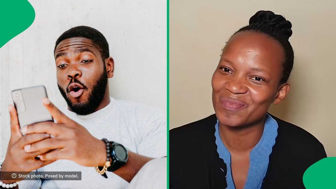 A TikTok video shows a woman unveiling the salary of a training facilitator with only a matric. A TikTok video shows a woman unveiling the salary of a training facilitator with only a matric.