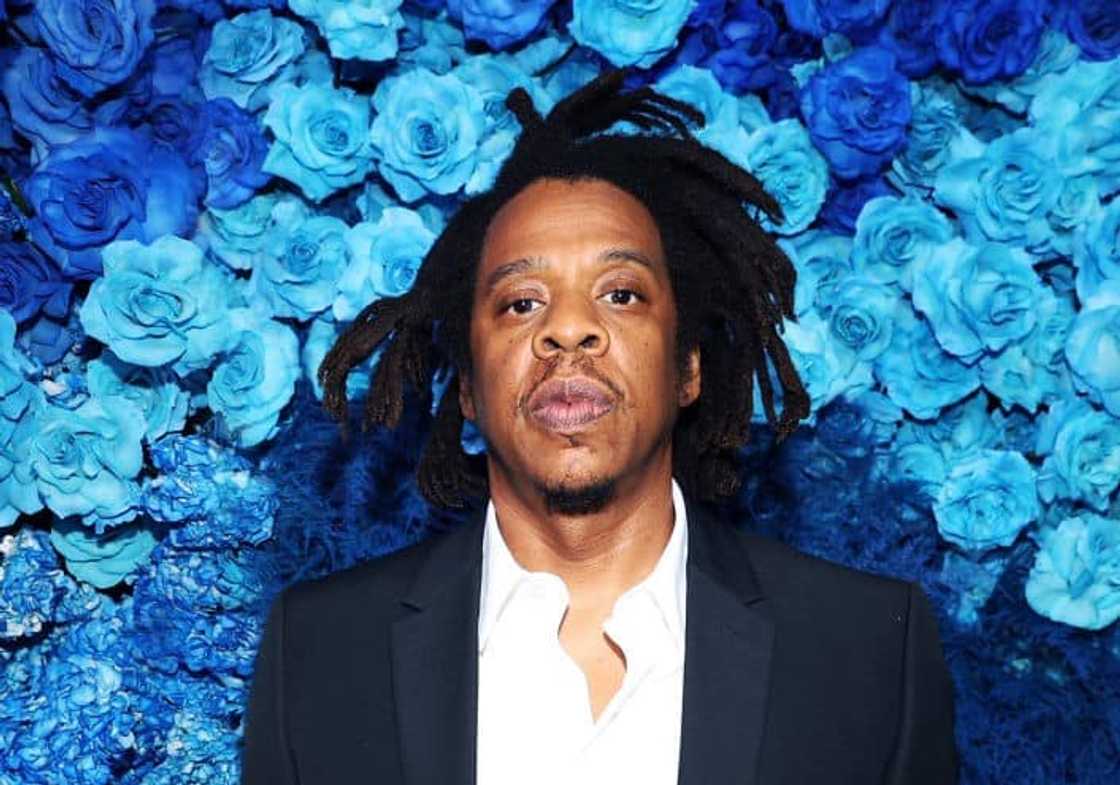 Jay Z looked on Jay Z looked on
