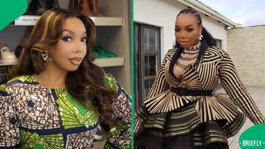 Thembisa Mdoda shot down the rumours about her marriage Thembisa Mdoda shot down the rumours about her marriage