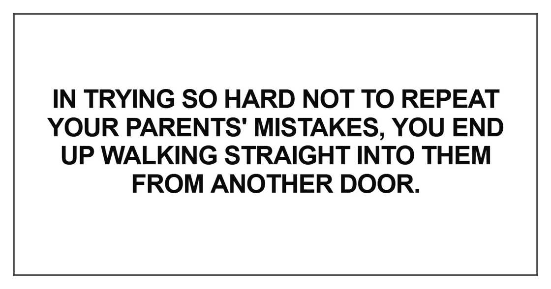 In trying so hard not to repeat In trying so hard not to repeat