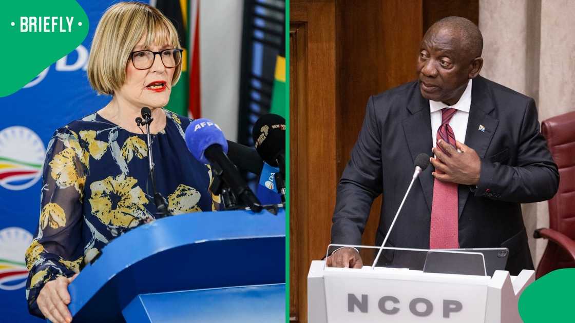 Helen Zille wants answers from President Cyril Ramaphosa Helen Zille wants answers from President Cyril Ramaphosa