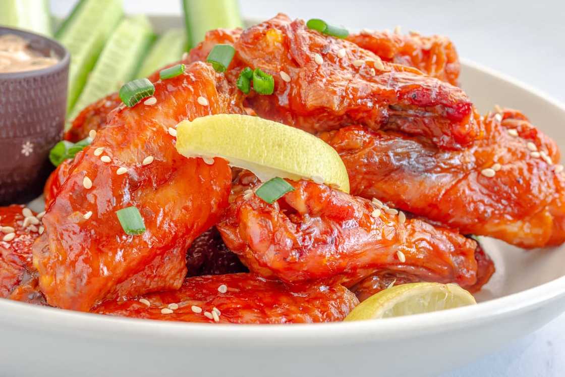 Sticky chicken wings recipe Sticky chicken wings recipe