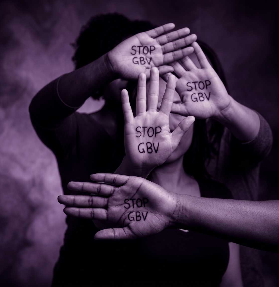 Raising voices and hands against gender-based violence.