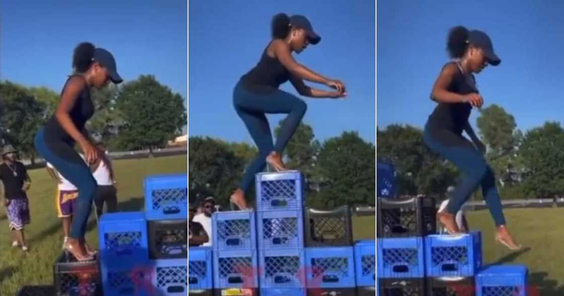 Woman, Crate Challenge, Wins, Twitter reactions Woman, Crate Challenge, Wins, Twitter reactions
