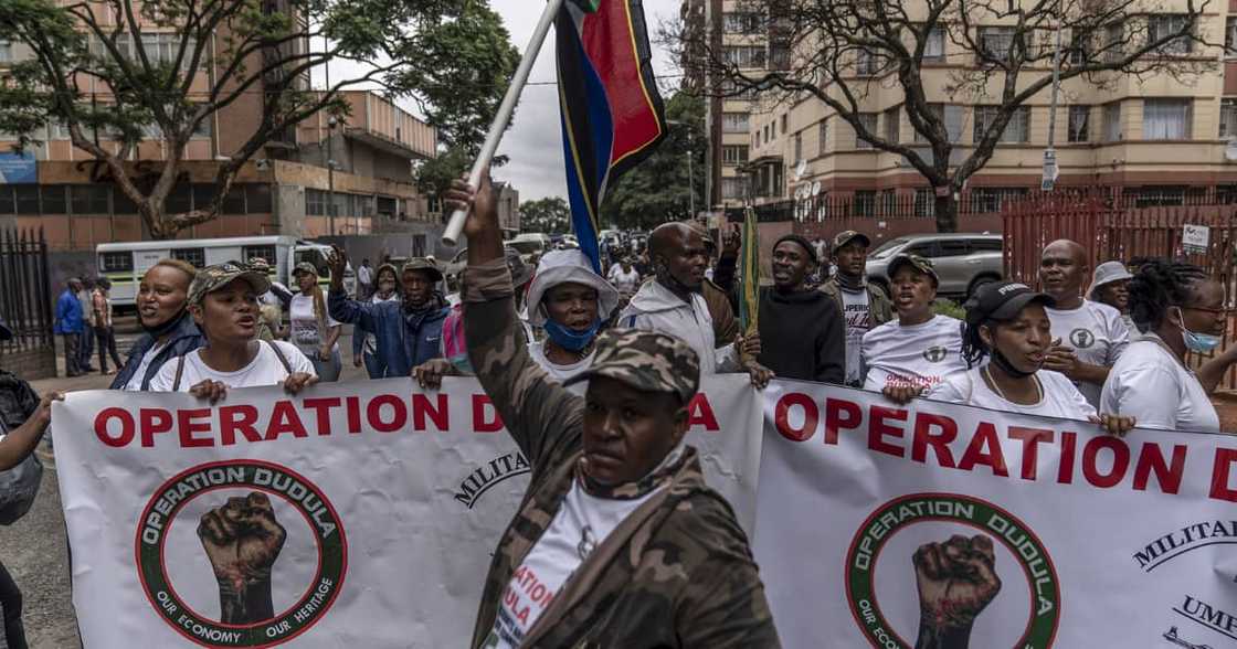 Operation Dudula, now targeting all foreign nationals, legal and illegal, launch in Cape Town Operation Dudula, now targeting all foreign nationals, legal and illegal, launch in Cape Town