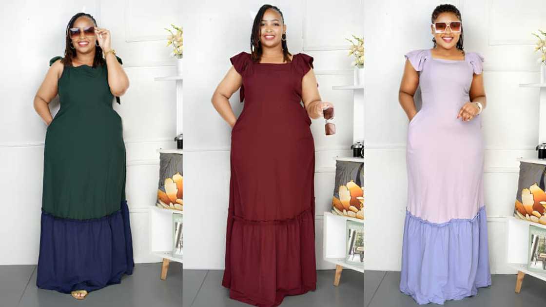 A-shape gown styles A-shape gown styles