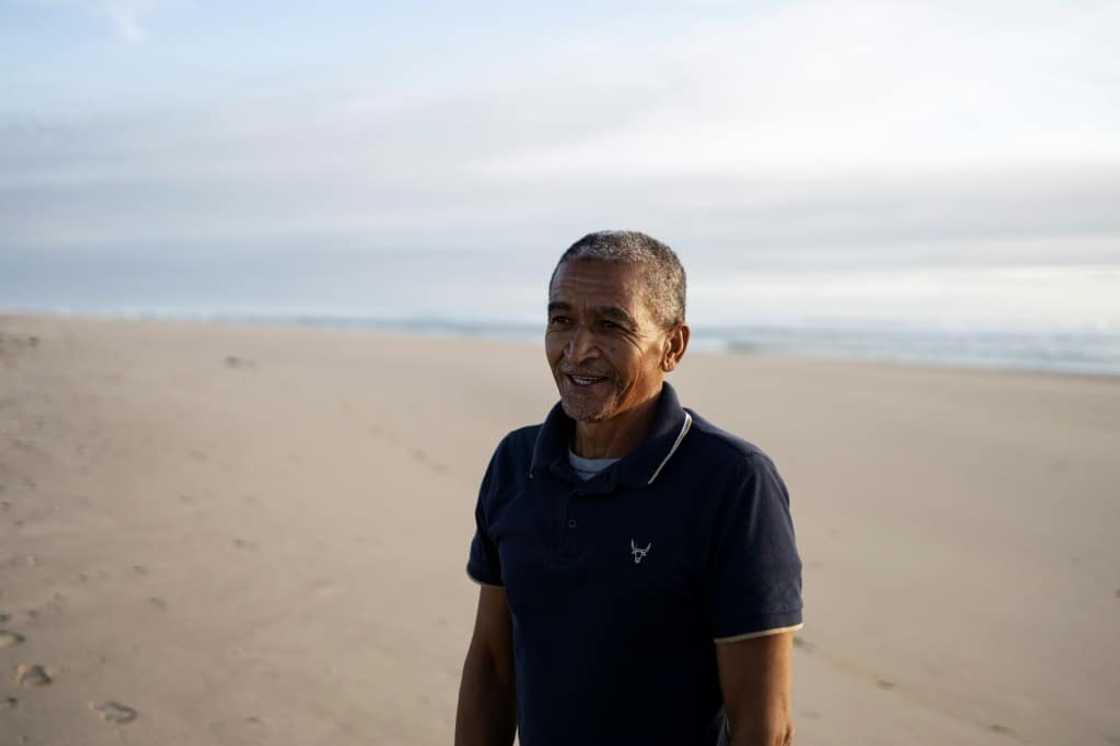 Doringbaai resident Peter Owies says local people were shocked when mining in the area suddenly began this year Doringbaai resident Peter Owies says local people were shocked when mining in the area suddenly began this year