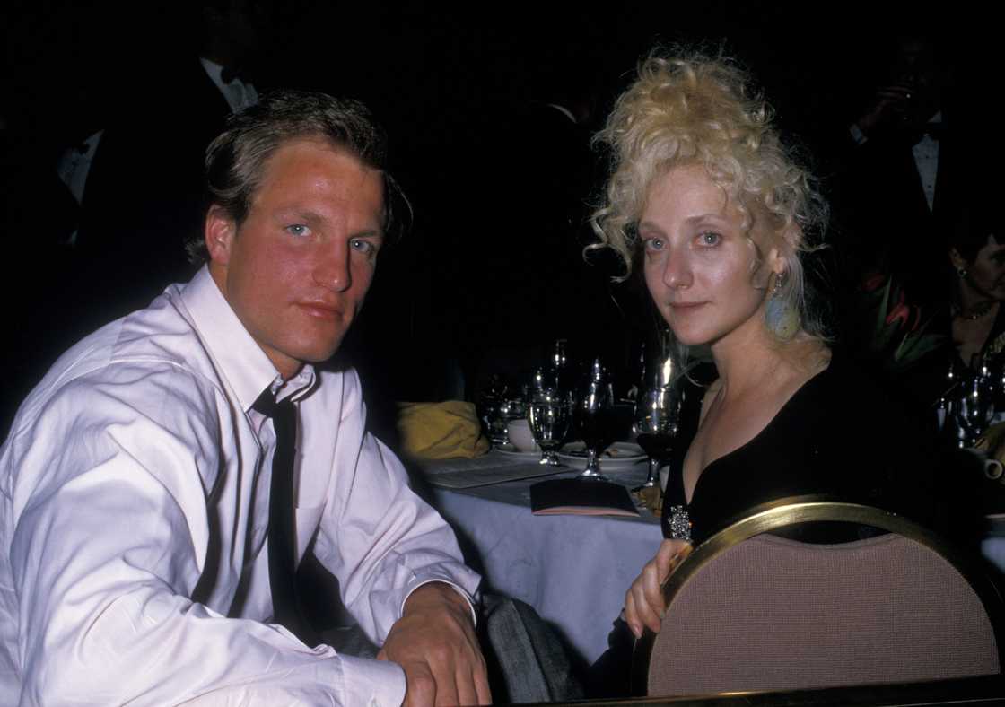 Carol Kane and Woody Harrelson at the Beverly Hilton Hotel