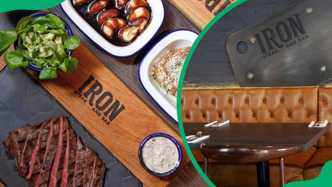 The Iron Steak and Bar restaurant menu caters for everyone's needs