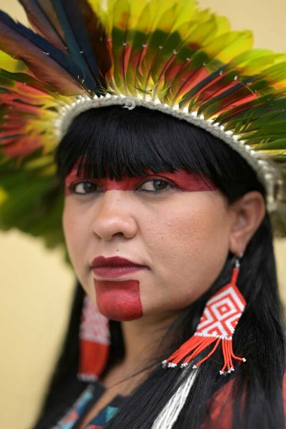 Celia Xakriaba, the first indigenous woman elected Federal Deputy for the state of Minas Gerais, supports the leftist candidate in the presidential runoff in Brazil on October 30 Celia Xakriaba, the first indigenous woman elected Federal Deputy for the state of Minas Gerais, supports the leftist candidate in the presidential runoff in Brazil on October 30
