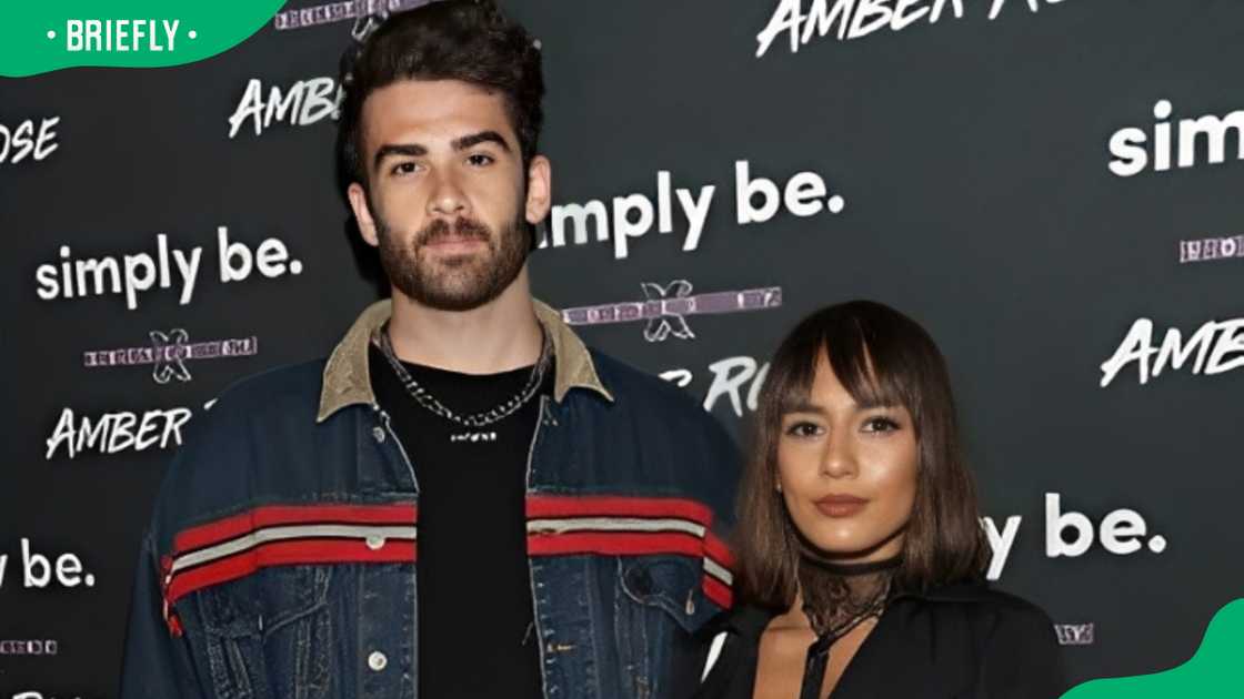 Hasan Piker and Janice Griffith at the Amber Rose x Simply Be Launch Party