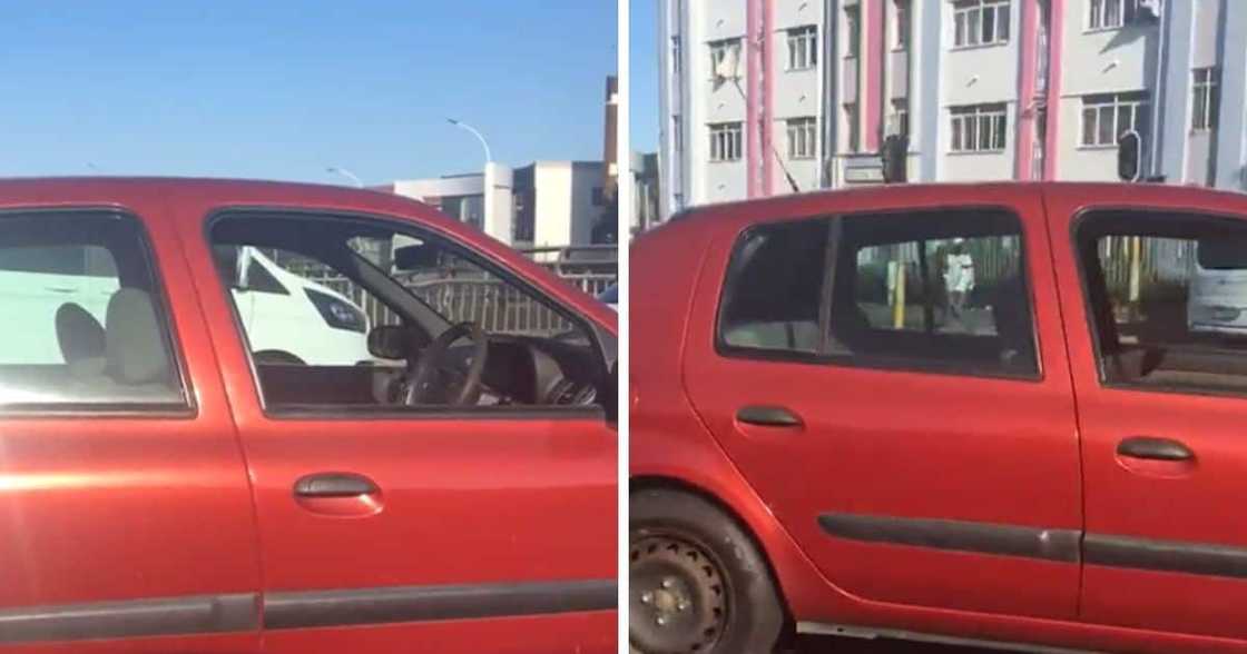 renault clio with no driver renault clio with no driver