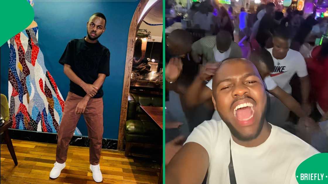 The men had everyone at the video dancing, enjoying the proudly South African song