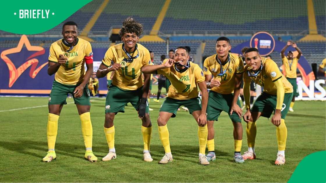 Amajita stars rejoice after winning the CAF U20 Africa Cup of Nations title. Amajita stars rejoice after winning the CAF U20 Africa Cup of Nations title.