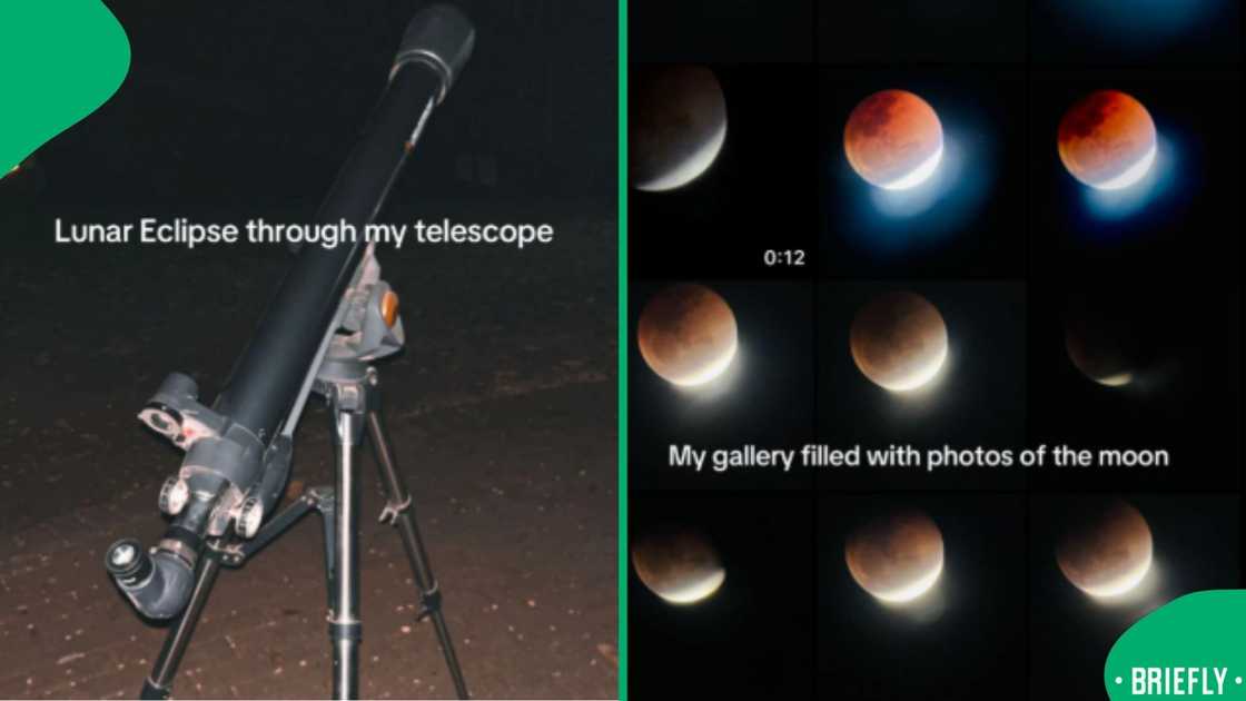A unique perspective on the Blood Moon sparked conversations about skywatching and natural wonders online A unique perspective on the Blood Moon sparked conversations about skywatching and natural wonders online