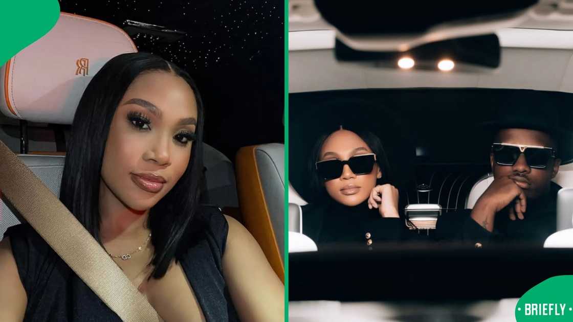 Andile Mpisane interacted with Tamia's post