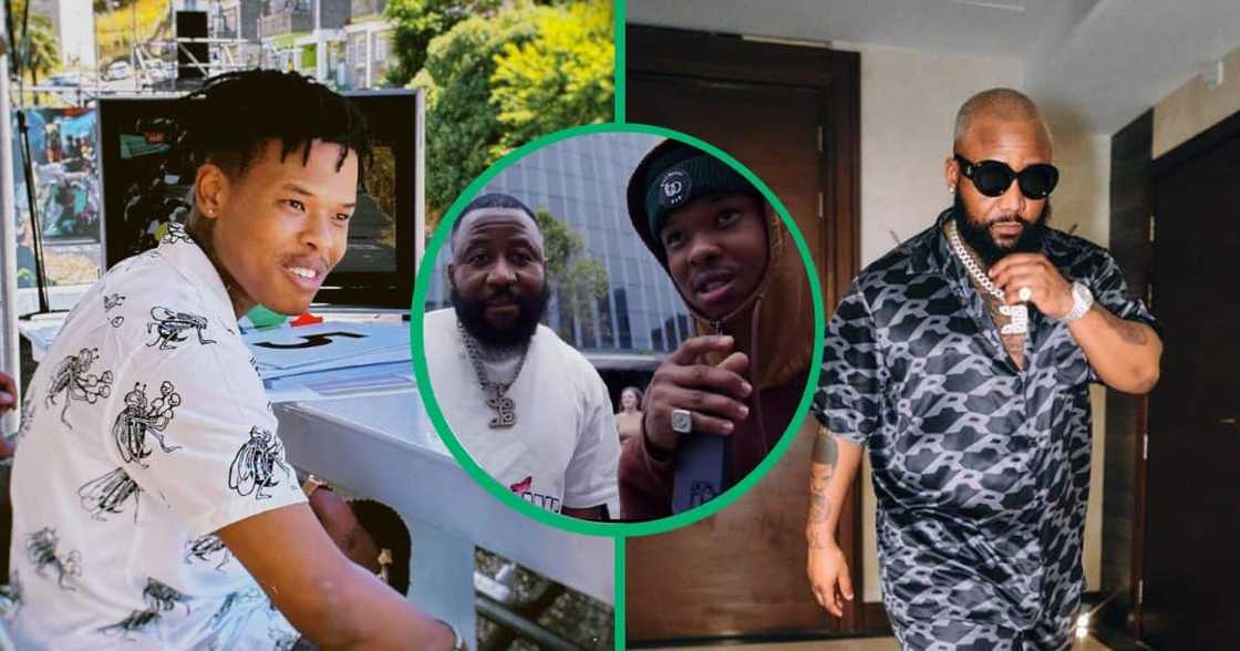 Nasty C and Cassper Nyovest have an album coming up. Nasty C and Cassper Nyovest have an album coming up.