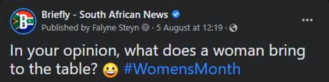 What women bring to the table What women bring to the table