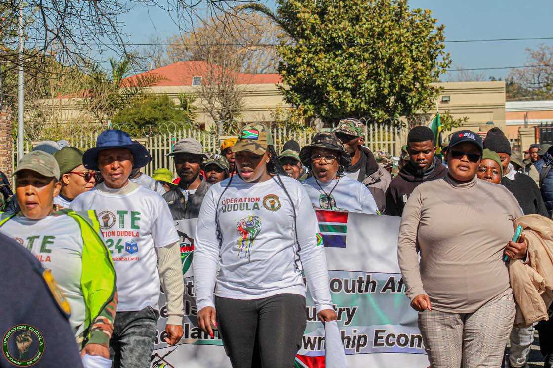 Operation Dudula has been prevented from carrying out its operations against foreign nationals