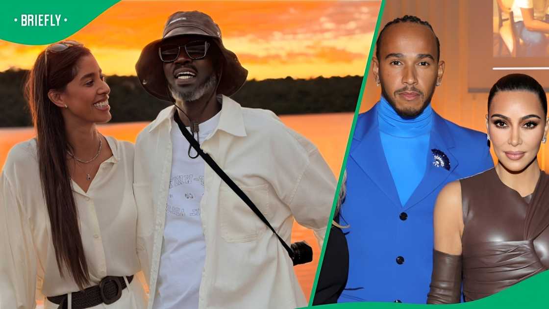 Black Coffee and Victoria Gonzalez were in Monaco. Black Coffee and Victoria Gonzalez were in Monaco.