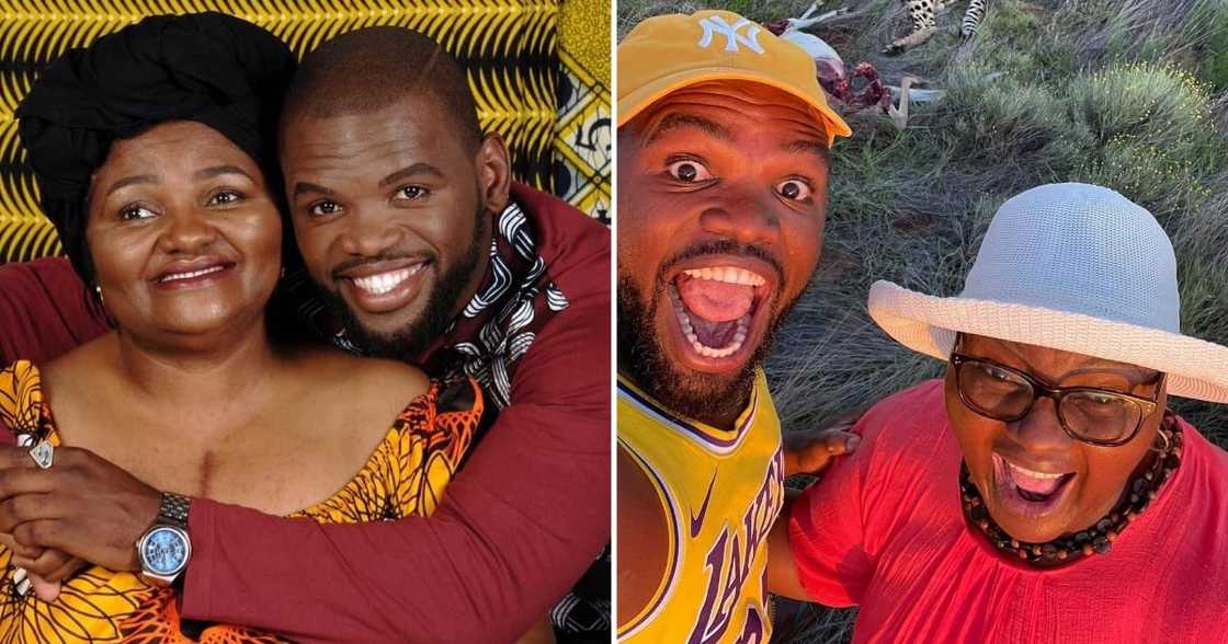 Siv Ngesi dedicates post to his mom Siv Ngesi dedicates post to his mom