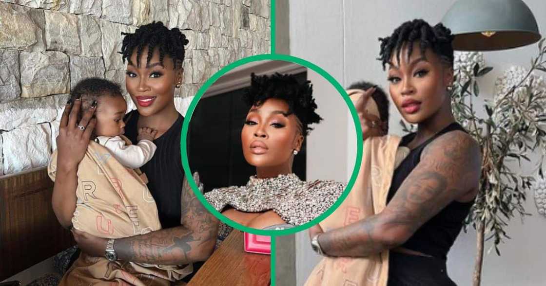 Lamiez Holworthy spoke about her postpartum struggles Lamiez Holworthy spoke about her postpartum struggles