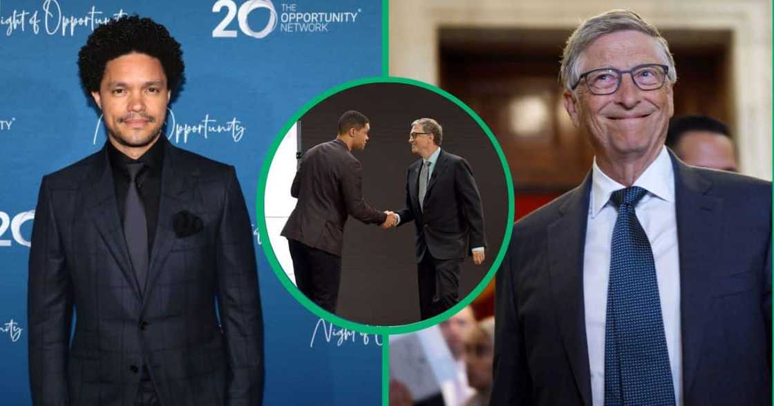 Trevor Noah spoke to Bill Gates on his podcast. Trevor Noah spoke to Bill Gates on his podcast.