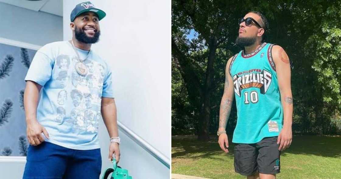 Cassper Nyovest and AKA have been beefing for a long time Cassper Nyovest and AKA have been beefing for a long time