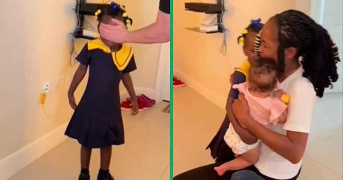 TikTok video of kid reunited with mom TikTok video of kid reunited with mom