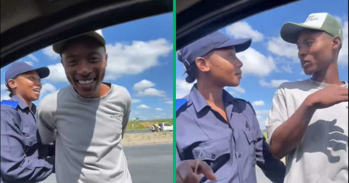 South African people had a lot to say about a female police officer who made a very soft arrest