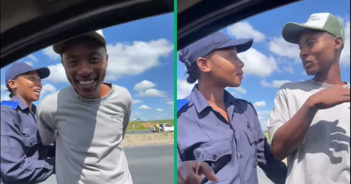 South African people had a lot to say about a female police officer who made a very soft arrest South African people had a lot to say about a female police officer who made a very soft arrest