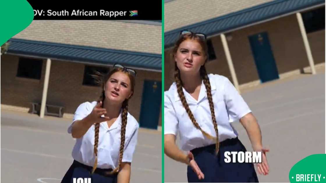 A high school singer jumped into Hip-Hop in Afrikaans A high school singer jumped into Hip-Hop in Afrikaans