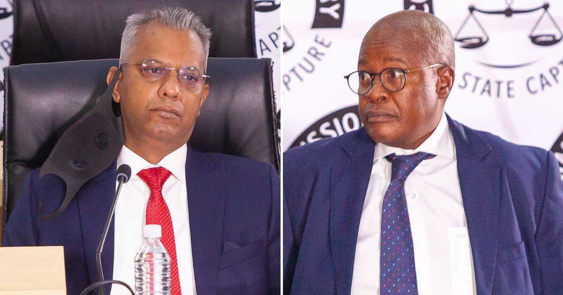 Brian Molefe and Anoj Singh Brian Molefe and Anoj Singh