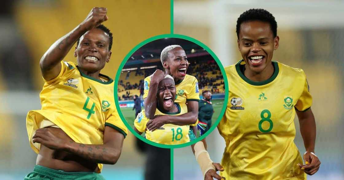 SA celebs celebrate Banyana Banyana's win against Italy SA celebs celebrate Banyana Banyana's win against Italy