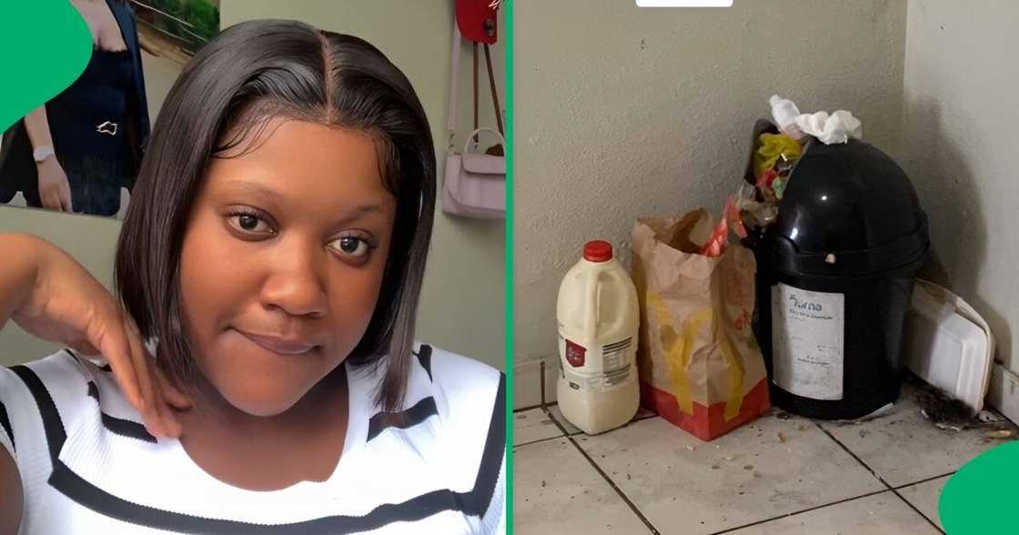 A student posted a TikTok video showing the awful state of her shared student accommodation A student posted a TikTok video showing the awful state of her shared student accommodation