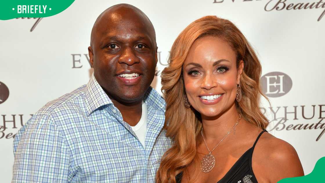 Sherman Douglas and Gizelle Bryant in Atlanta Sherman Douglas and Gizelle Bryant in Atlanta