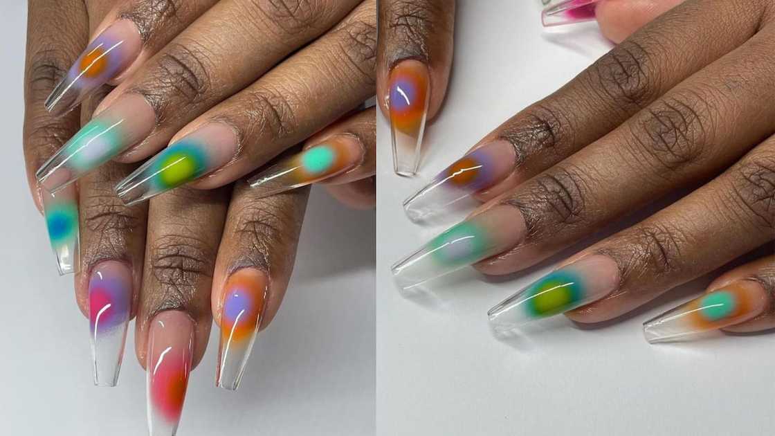 Multicolour aura Multicolour aura